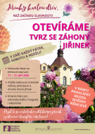 Otevíráme tvrz se záhony jiřinek 2